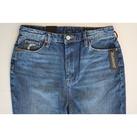 BLANKNYC 55BW2651 Women Sz 29 Blue The Cooper Long Slim Straight Denim Jeans - Picture 3 of 8